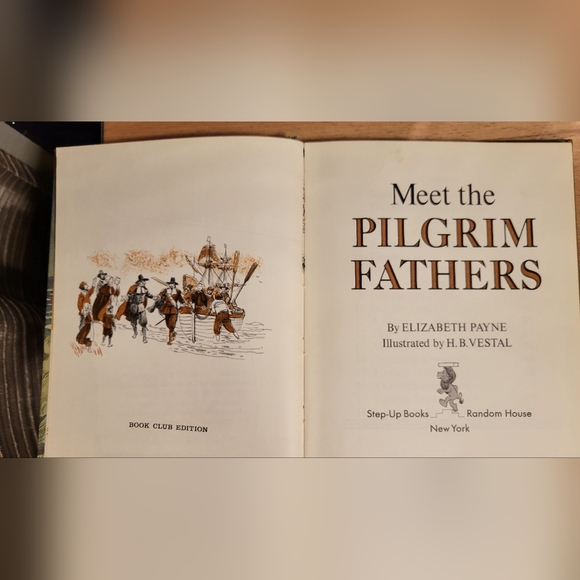 VTG Lot of 6 hardcover children's books 1960s-1970s Step-up Beginner Readers - Picture 9 of 16